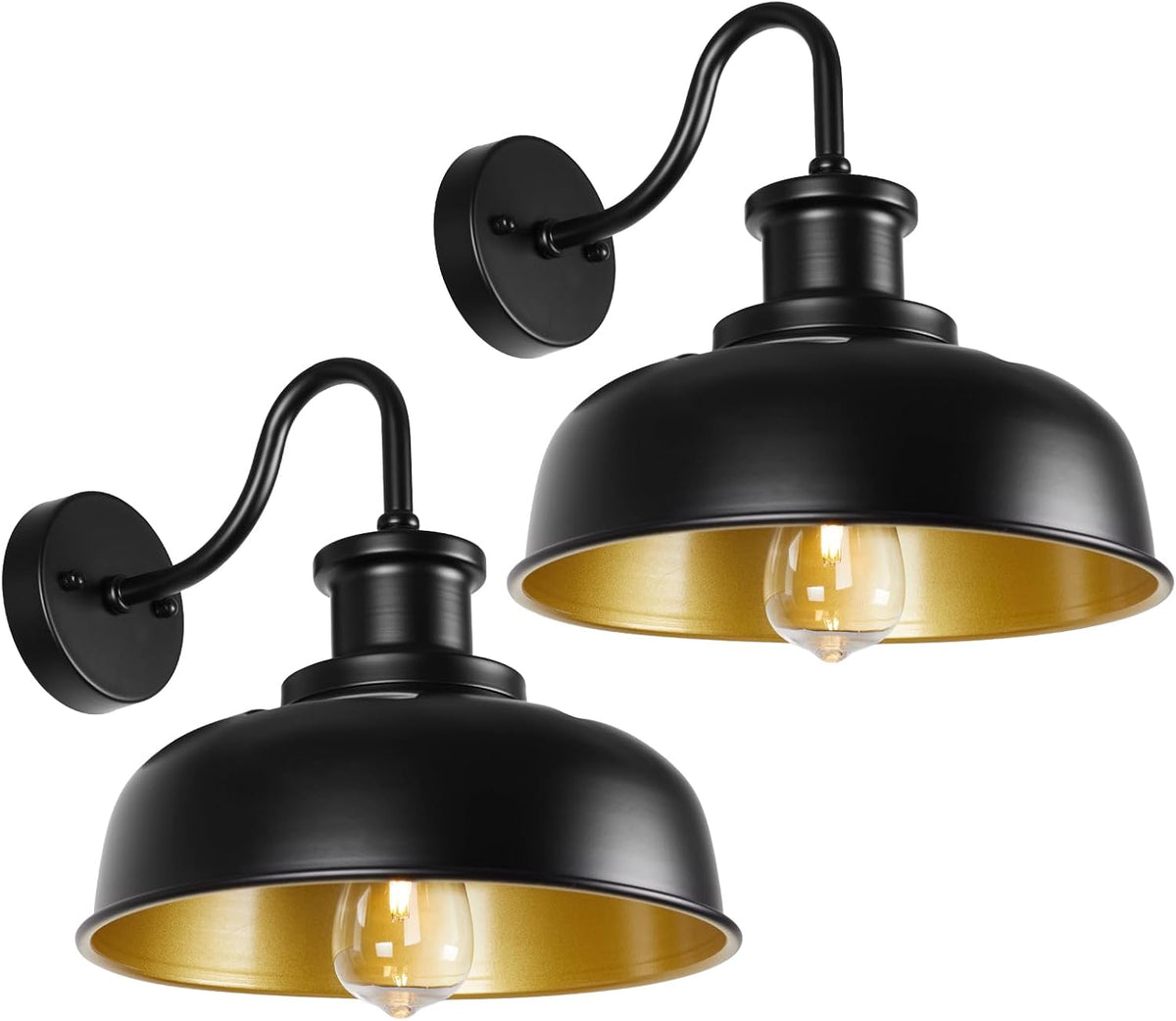 solar barn lights for outside, outdoor wall light, main product view