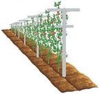 mrgarden 7-feet adjustable garden trellis set for raspberry, main product view