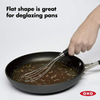 OXO Good Grips Stainless Steel Fish Turner and Flat Whisk Bundle