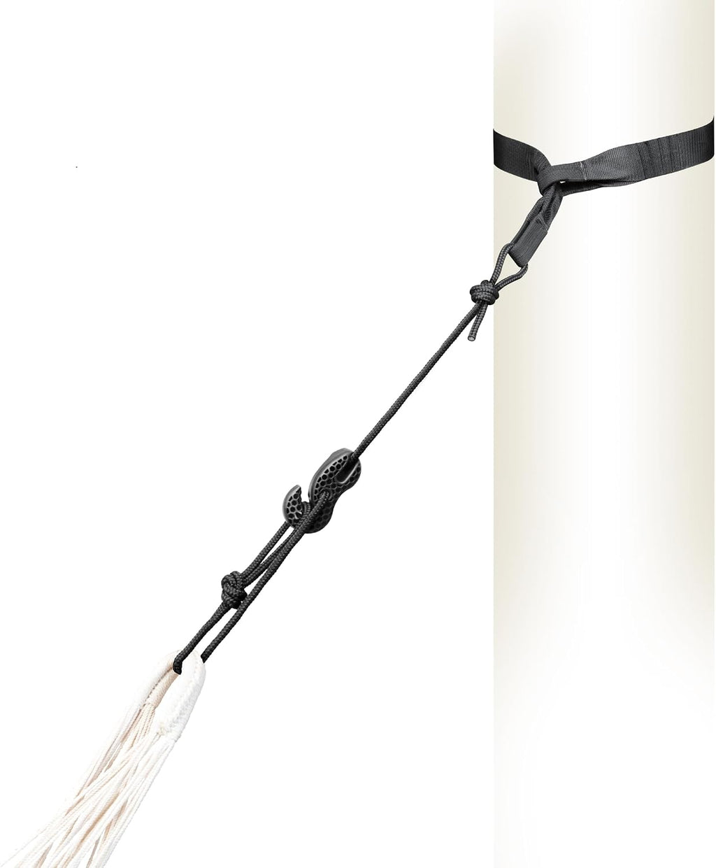 LA Siesta TreeMount Black - Tree and Pole Suspension Set for Hammocks