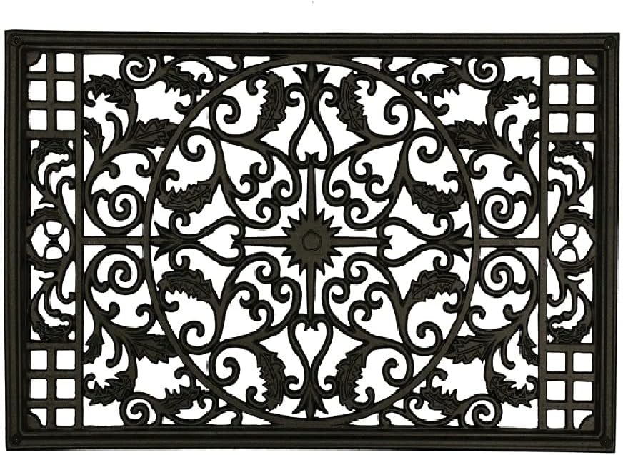 nuvo iron insert gate rect blk 15x24in acw61, main product view