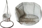 Swing Seat Cushion Hanging Chair Cushion Hammock Cradle Pads for Garden Rocking Home Bedroom Yard Deck (Grey)