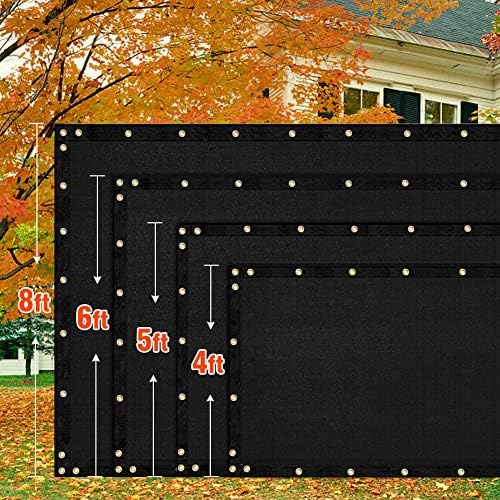 icover 4x50ft privacy screen fence, outdoor fencing panels on a desk or shelf