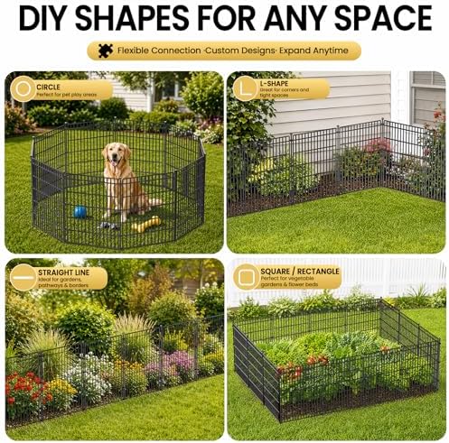 no dig garden fence, dog fencing outdoor for on a desk or shelf