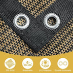 shade&beyond 90% sun shade cloth with grommets, 8' showing dimensions