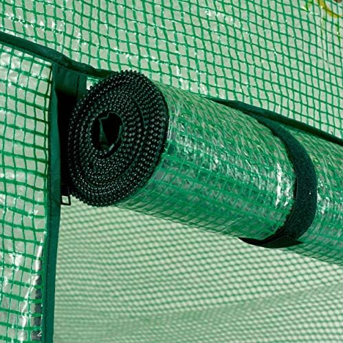 walk-in greenhouse cover, replacement parts for outdoor gardening, side view