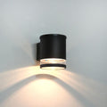 solar wall light outdoor dusk to dawn, aluminum, main product view