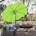 jearey 9ft outdoor patio umbrella, market umbrella, apple, main product view