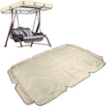 Oxford Cloth Swing Canopy Replacement, Heavy Duty Garden Hammock Top Cover Outdoor Swing Top Cover for Yard Park (64.6x44.9x5.9in) (Beige)