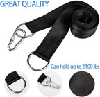 Tree Swing Hanging Kit, Tree Swing Straps, DIORES Hammock Straps With Loops Set Of 2 Holds 2100 Lbs With 2 Safe Lock Snap Hooks , Perfect For Tree Swing & Hammocks,Easy & Fast To Installation, 5 FT | Set Of 2 Holds 2100 Lbs With 2 Safe Lock Snap Hooks