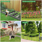 no dig garden fence panels, dog fence outdoor, package contents