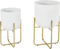 deco 79 metal planter, set of 2 planter, main product view