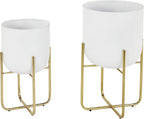 deco 79 metal planter, set of 2 planter, main product view