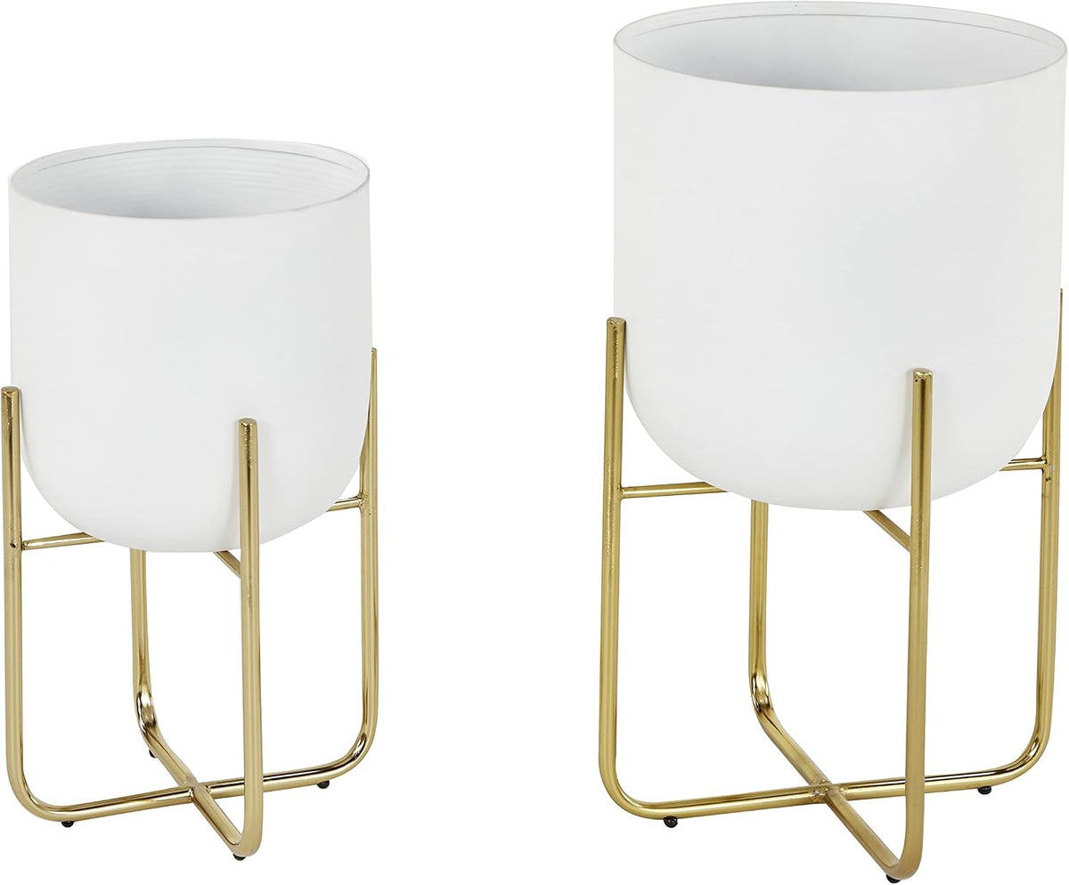 deco 79 metal planter, set of 2 planter, main product view