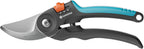 GARDENA 12242-20 Pruning Shears (Compatible with 0.9 inch (24 mm) Diameter, Bypass Type, PremiumCut Flex