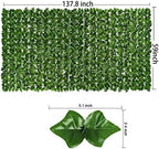 dearhouse artificial ivy privacy fence wall screen, 59x137.8inch, package contents