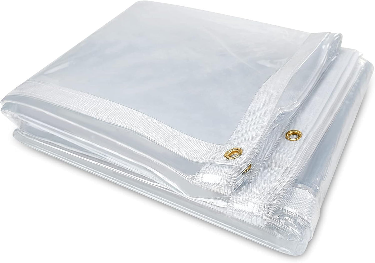 20ft outdoor clear tarp curtain waterproof wind-proof 24, main product view