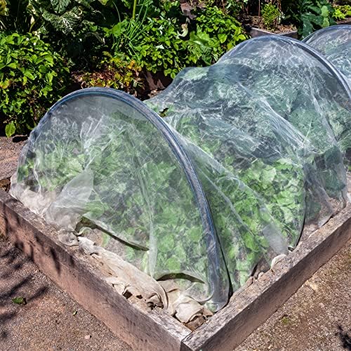 woanger 10 x 100 ft white garden bug on a desk or shelf