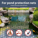 garden netting, 15ft x 30ft black bird netting on a desk or shelf
