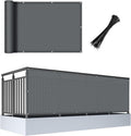 balcony privacy screen fence uv protection, customized 2.5'x6', main product view