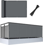 balcony privacy screen fence uv protection, customized 2.5'x6', main product view