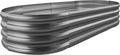 land guard 6×3×1 ft galvanized raised garden bed, main product view