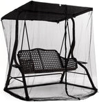 6.7x6.7x4.1ft outdoor mosquito netting for swing/patio, three-person large, view 9