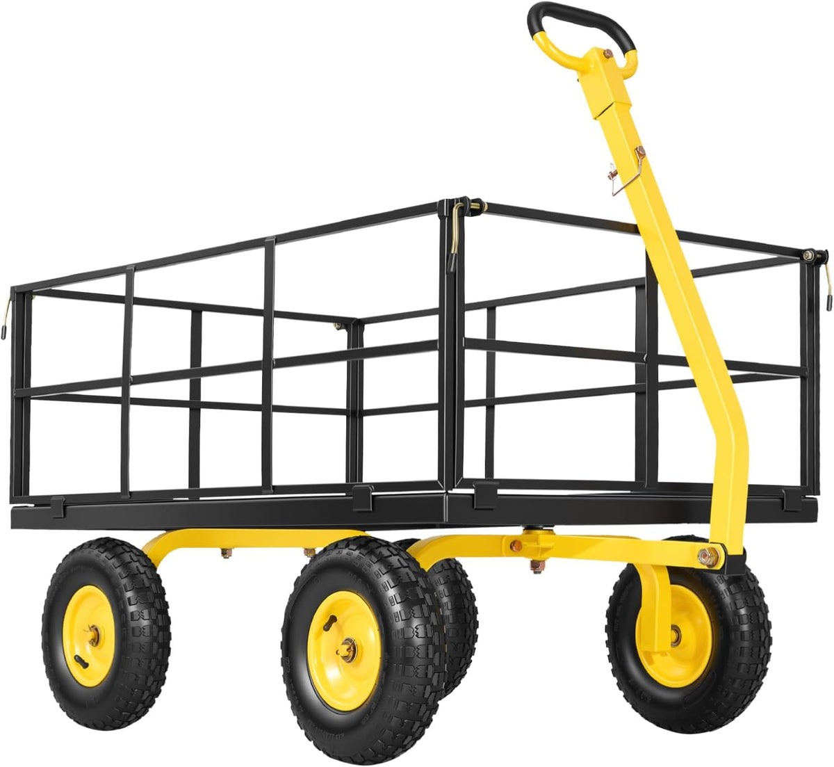 vevor steel garden cart, 1400 lbs heavy duty, view 9