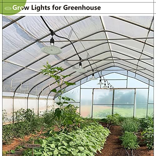 outdoor led grow light with timer, 6-bulbs full, package contents