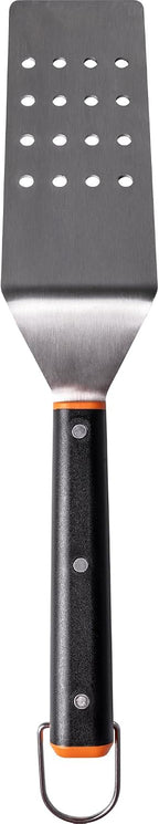 Traeger Grills Flat Top Spatula 2-Pack – Heavy-Duty Stainless Steel Solid & Slotted Griddle Spatulas for Flipping, Searing & Serving, Dishwasher-Safe