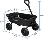 bilt hard 900 lbs poly garden dump cart on a desk or shelf