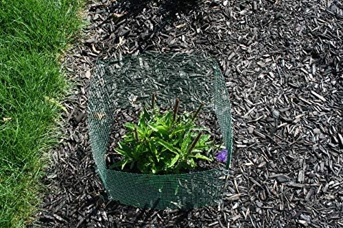 6 new small wire plant protectors, 12" square, package contents