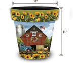 Briarwood Lane Sunflower Barn Medium Planter