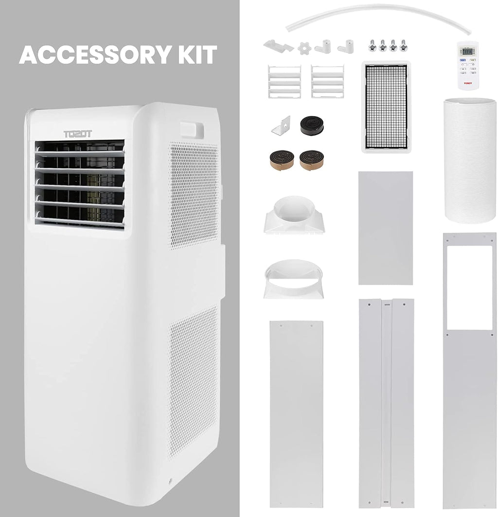 tosot 9,500 btu air conditioner easier to install on a desk or shelf