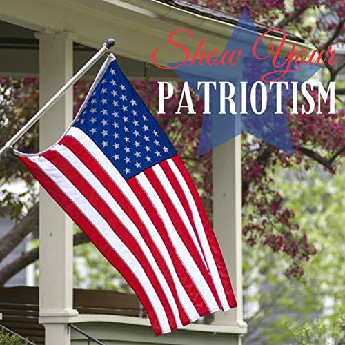 american flag - heavy-duty us flag - embroidered, package contents