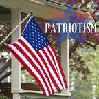 american flag - heavy-duty us flag - embroidered, package contents