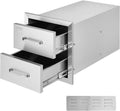vevor outdoor kitchen drawers 14"w x 14.3"h x, main product view