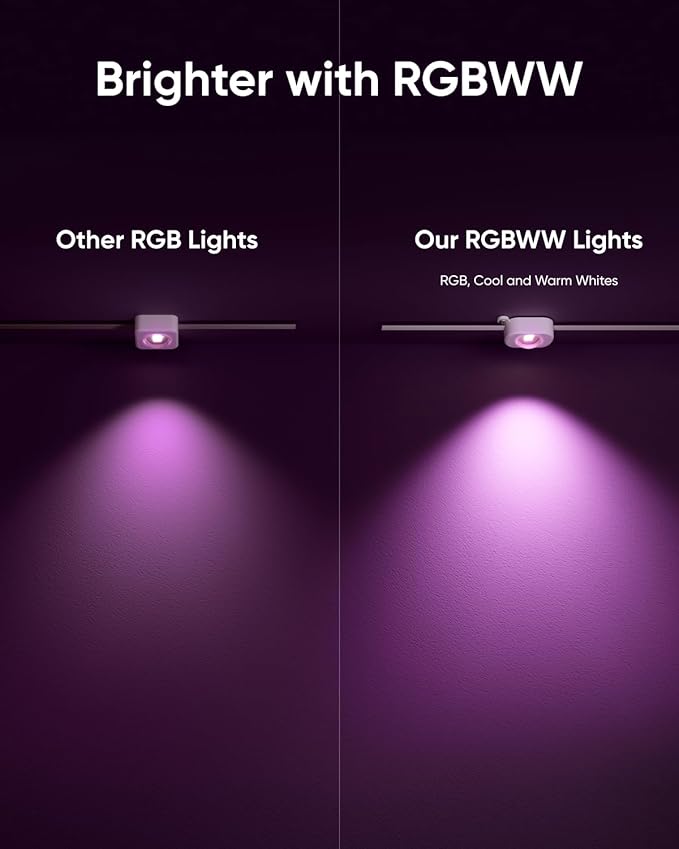 eufy Permanent Outdoor Lights E22, 50ft with 30 Triple-LED Lights, Smart RGBWW for Christmas, Daily and Holiday, Up to IP67 Waterproof, AI Light Themes for Christmas Decorations, Works with eufy Cams