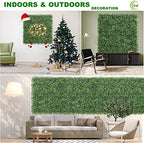 kaszoo 24 pack 20"x20" grass wall panels, view 9