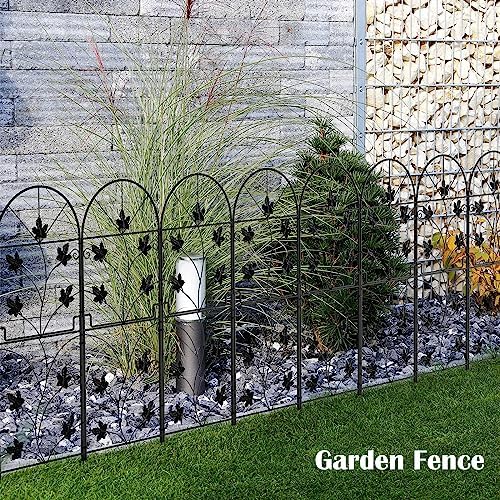 decorative garden fence panels no dig fencing, total showing dimensions
