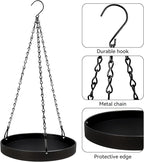 Plant Hanger Indoor Outdoor, Hanging Planter Baskets for Outdoor Indoor Plants, Hanging Plant Holder Plant Shelf Metal Window Plant Hanger, 3 Pack