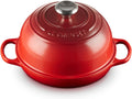Le Creuset Enameled Cast Iron Signature Round Bread Oven, 9.5 inch, Cerise