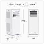 tosot 9,500 btu air conditioner easier to install, view 9