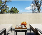 tang 3' x 50' balcony privacy screen fence, front angle view