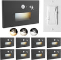 3cct 120v motion sensor led step lights indoor, main product view