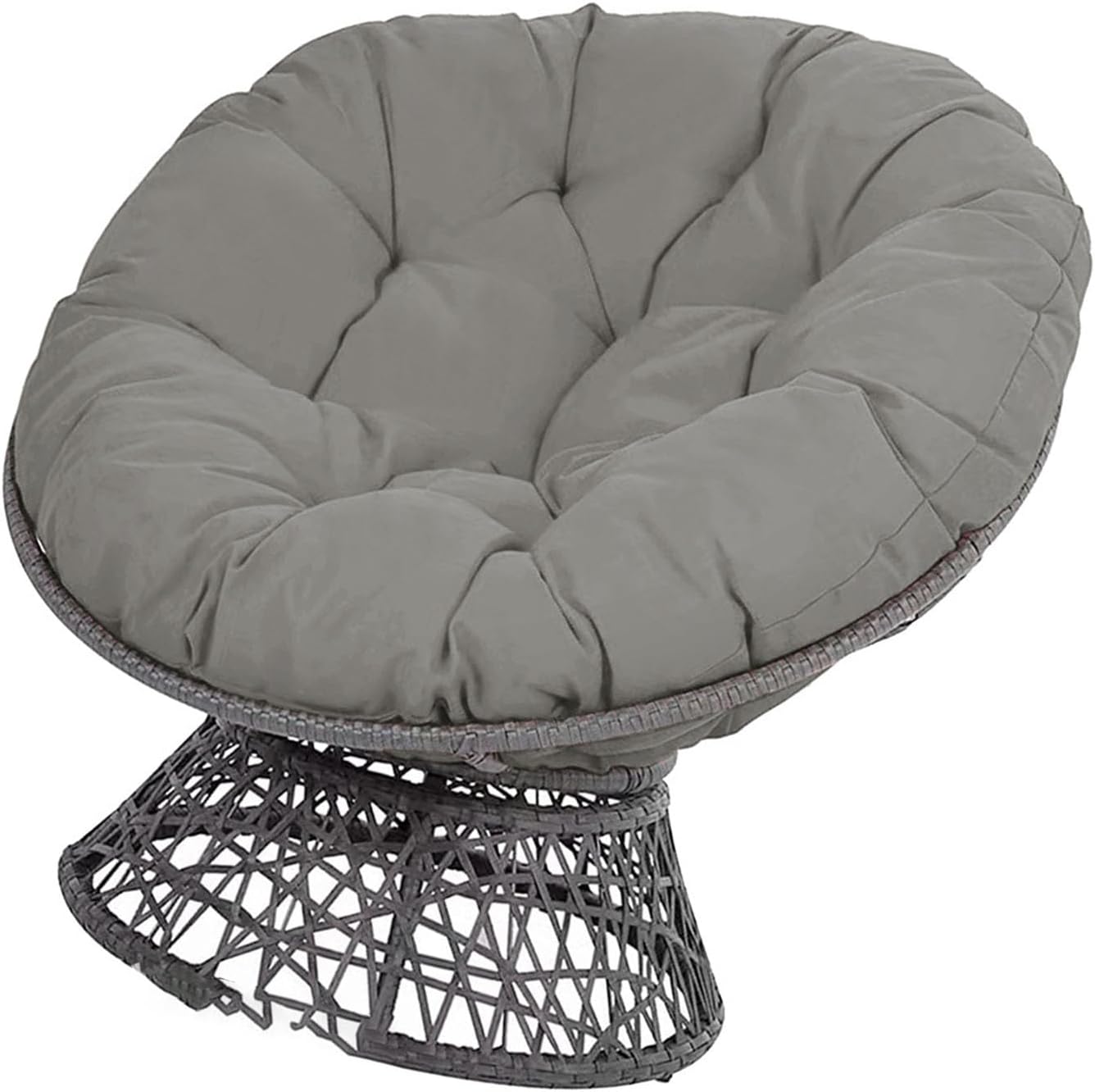 Beautiful Washable Swing Cushion Soft Nest Design Durable Polyester Fiber Indoor & Outdoor Pillow for Hammock Chair All Weather Use Perfect for Patios and Gardens