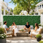 240x40 in artificial ivy privacy fence screen, privacy, front angle view