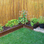 jollybower 4ft x 8ft x 0.4" d natural, front angle view