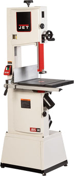 jet black 14" woodworking band saw, 1.75 hp, main product view