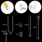 Upgraded 304 Stainless Steel Hanging Squirrel Feeder Outside, Durable Squirrel Feeders for Outdoors, Chipmunk Feeder, Squirrel Food for Backyard Squirrels Hold Corn, Corn Cob(32Inch-1Rod)